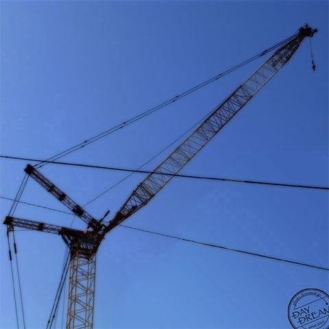 The blue sky is lost...