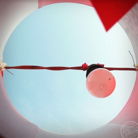 The electric bulb is waiting