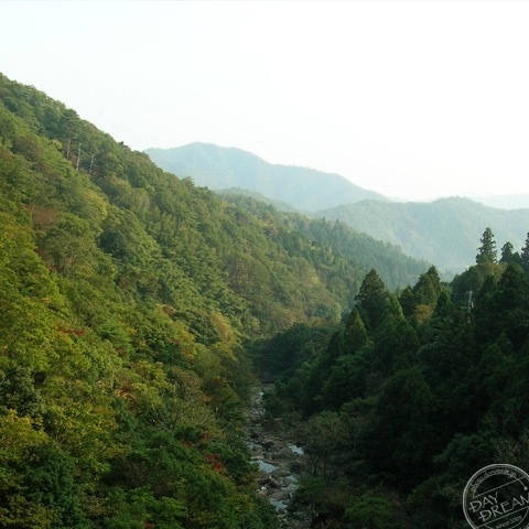 The mountain turn red