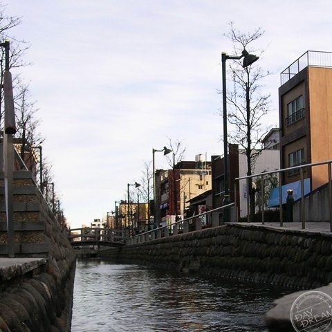Waterway of thin ice