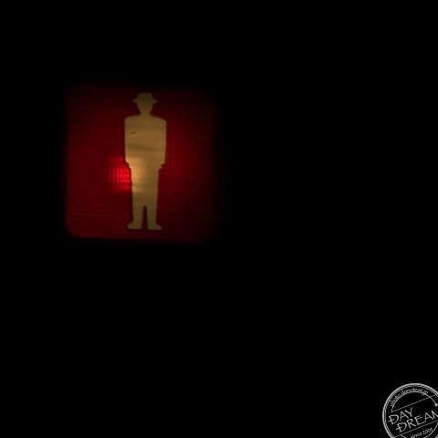 Red signal at midnight