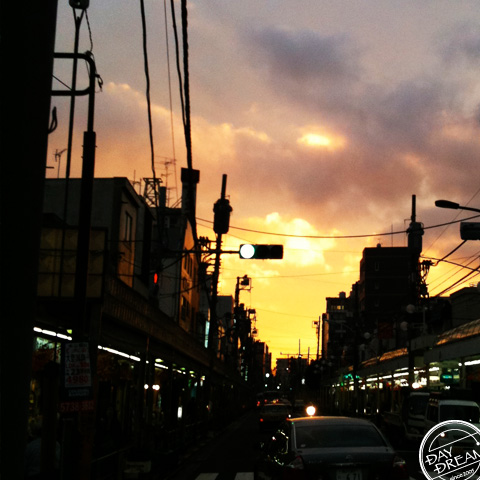 Oden and yakitori stand