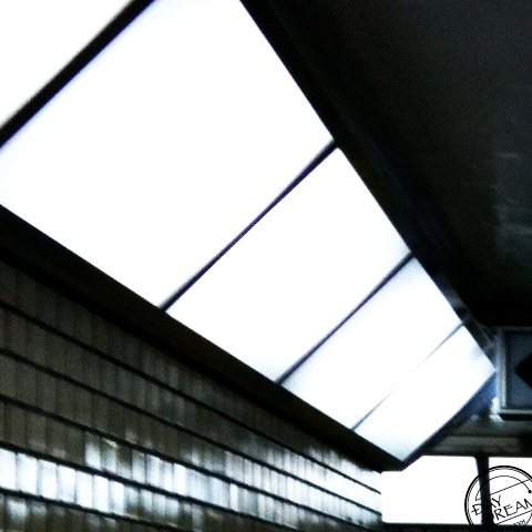 Semisubterranean walkway