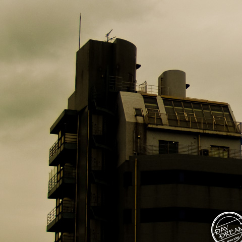 Strong wind of early spring